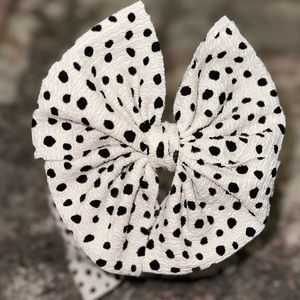 Baby Head wrap messy bow